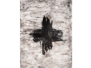 Cruz Negra - Canvas Painting _ NOVOCUADRO ART COMPANY